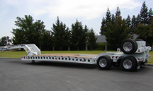50 Ton Trailer with 3rd Flip Axle