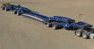 80-85 Ton 9-Axle 28 Ft Drop Side Deck Trailer