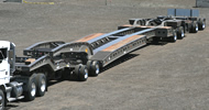 80-85 Ton 9-Axle Stretch Deck Booster Trailer